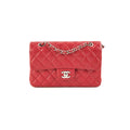 Chanel 18B Small Classic Flap Caviar Red