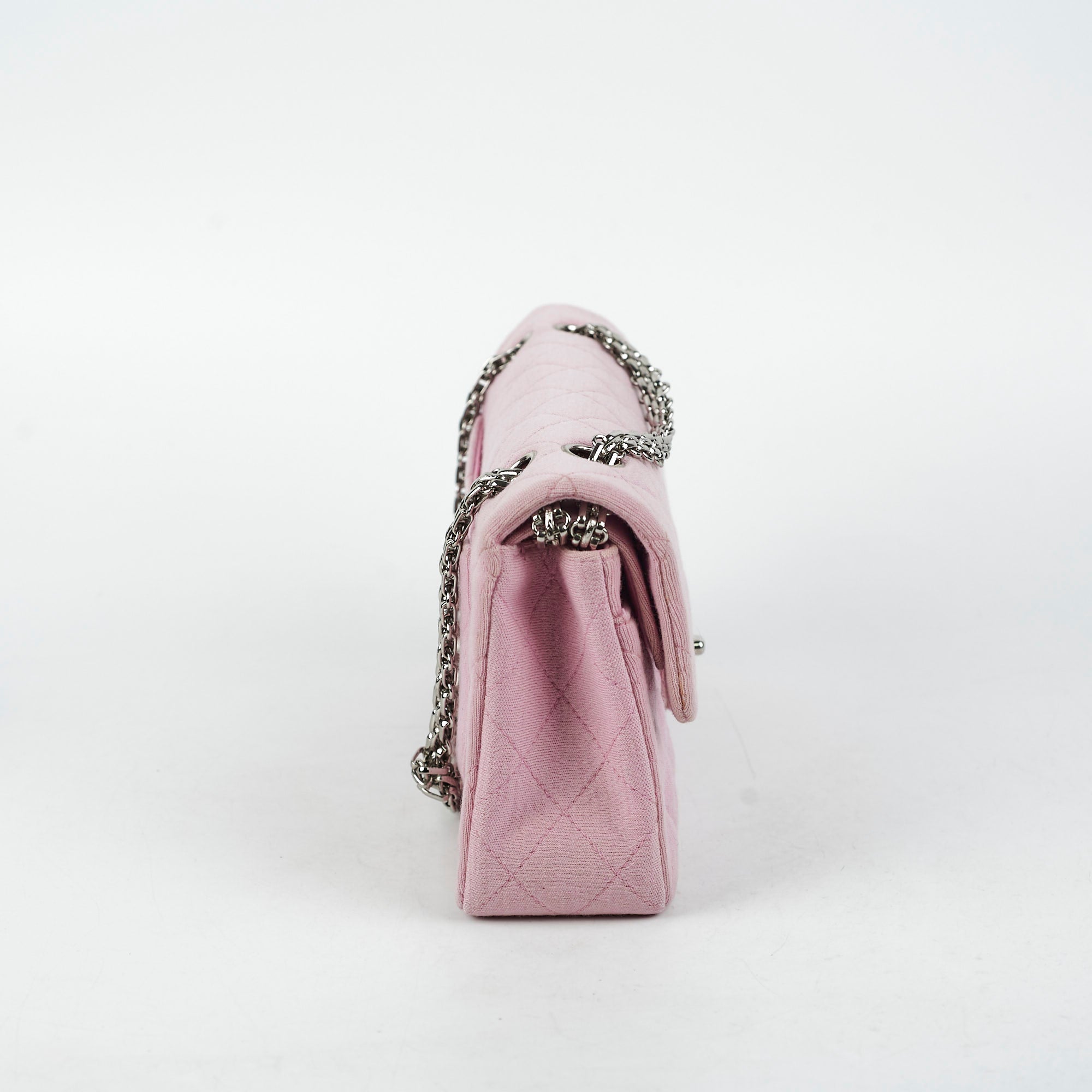 Chanel Classic Flap Small Pink Fabric - Series 6