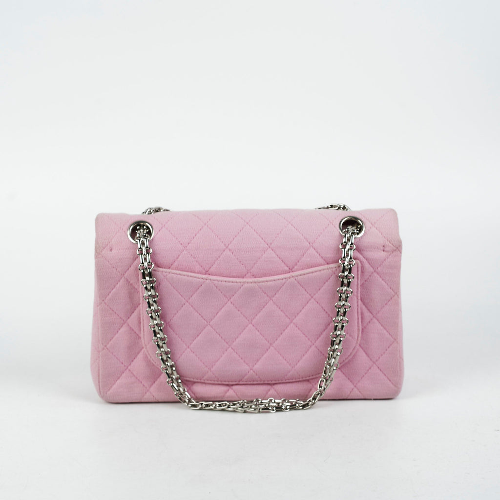 Chanel Classic Flap Small Pink Fabric - Series 6