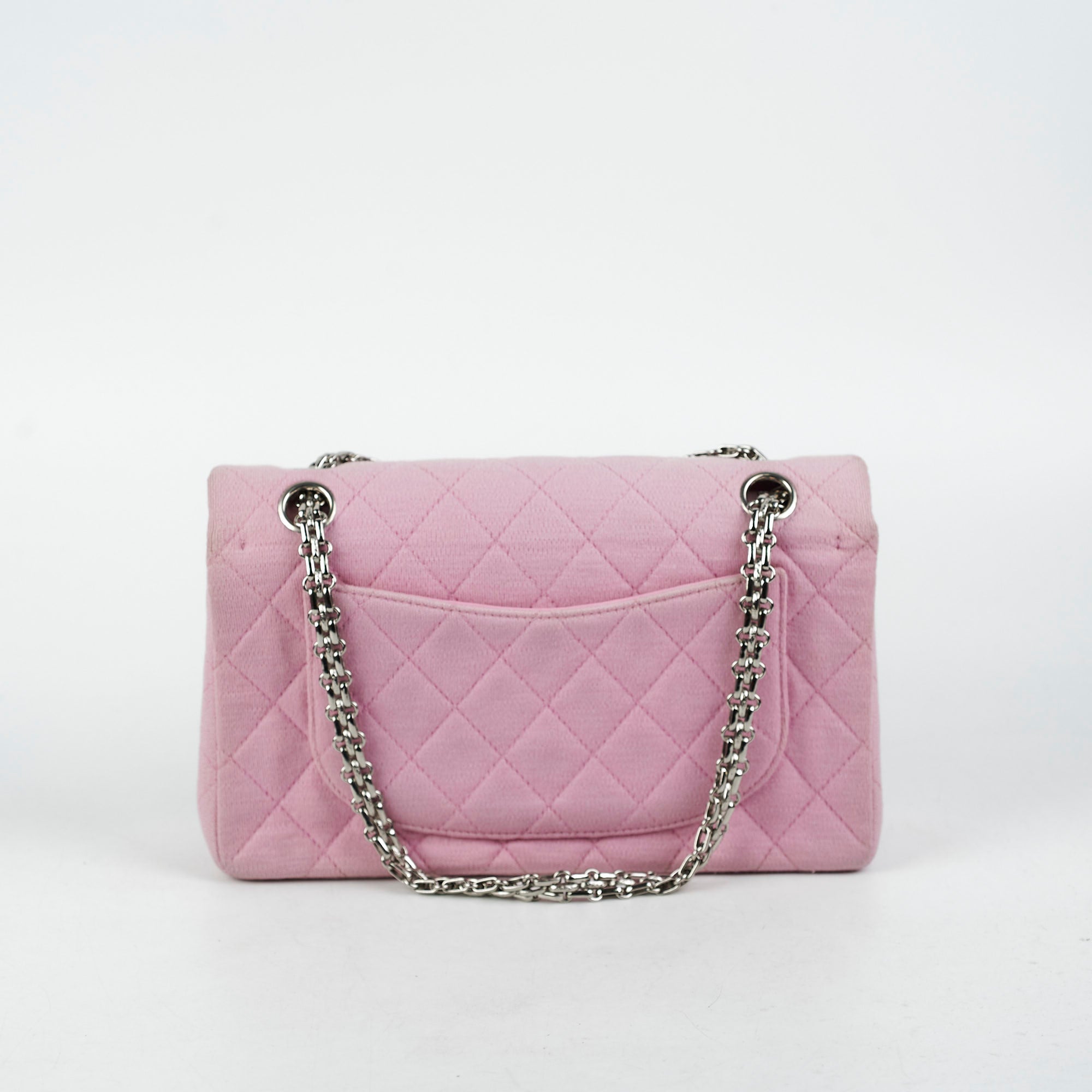 Chanel Classic Flap Small Pink Fabric - Series 6