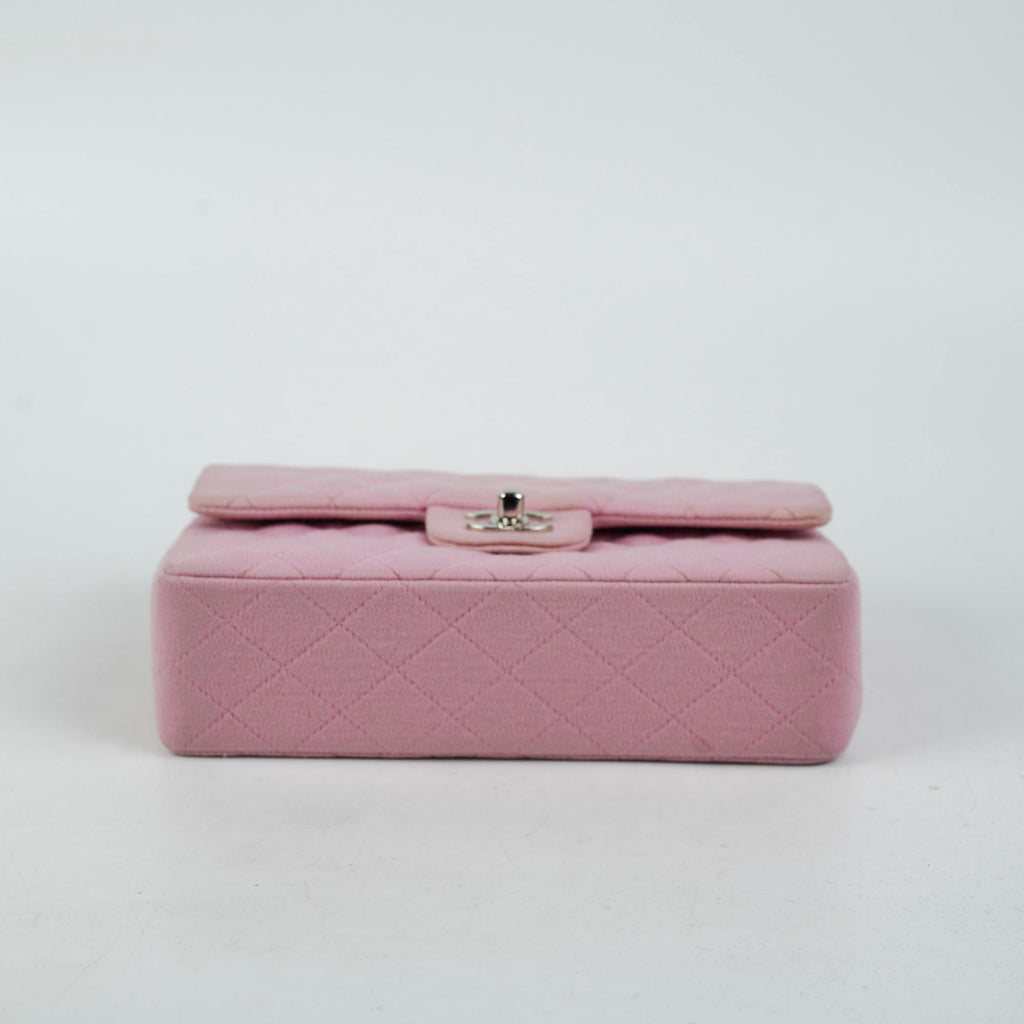 Chanel Classic Flap Small Pink Fabric - Series 6