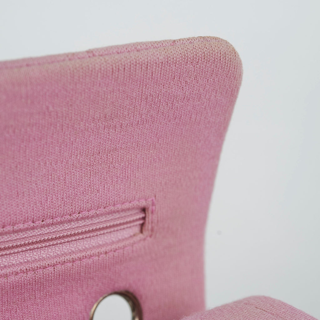 Chanel Classic Flap Small Pink Fabric - Series 6