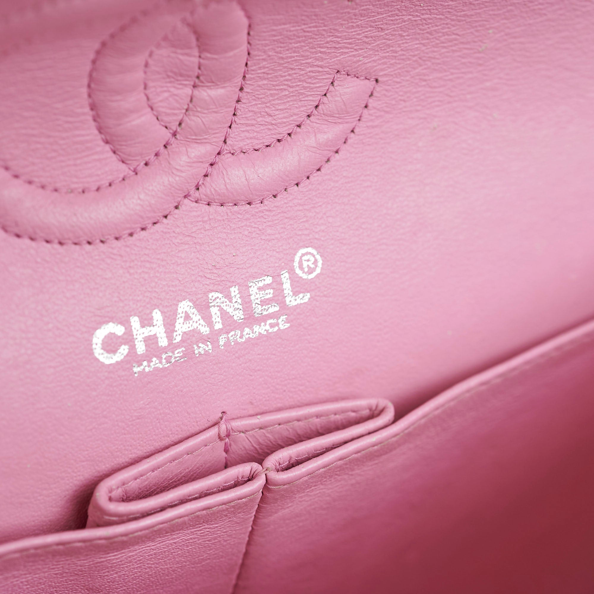 Chanel Classic Flap Small Pink Fabric - Series 6