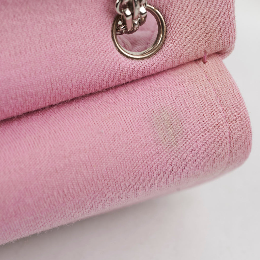 Chanel Classic Flap Small Pink Fabric - Series 6