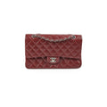 Chanel Classic Flap Medium/Large M/L Caviar Burgundy - Series 15