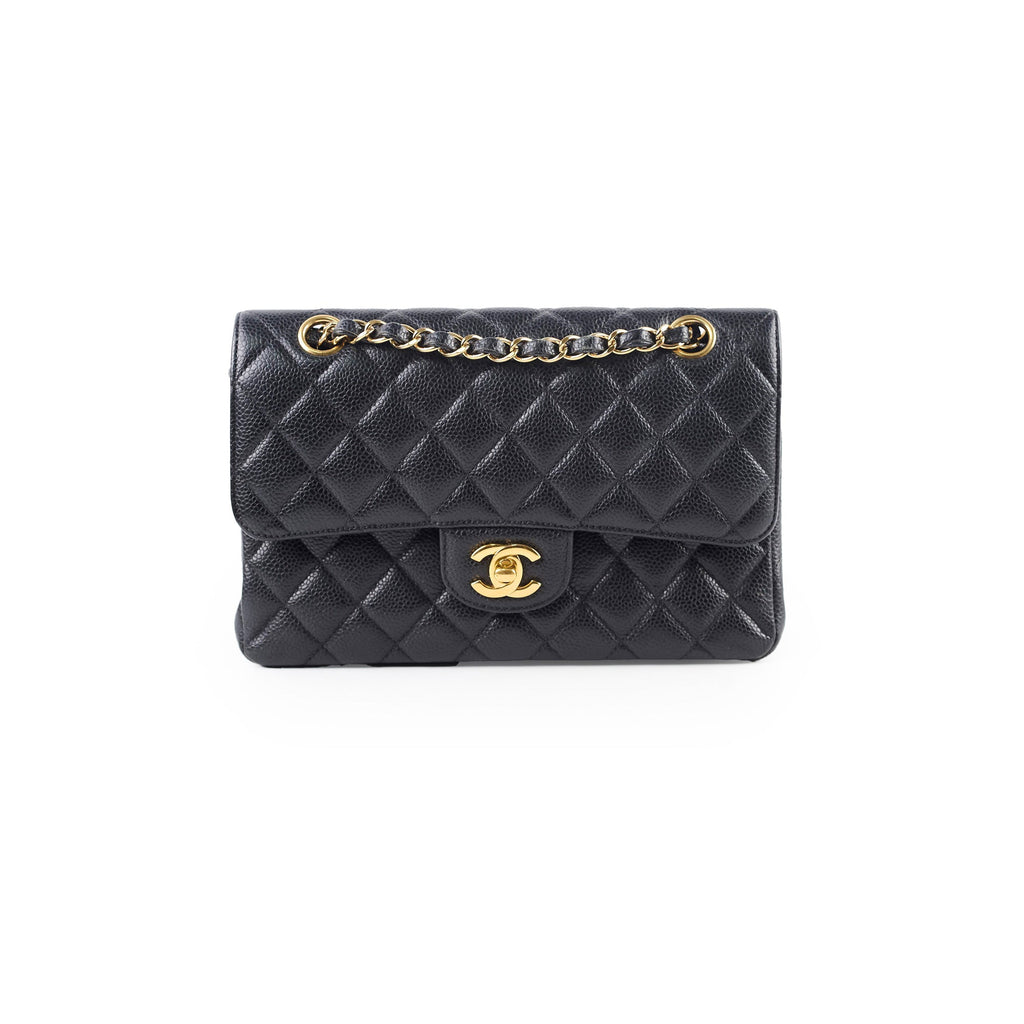 Chanel Small Caviar Classic Flap Black GHW