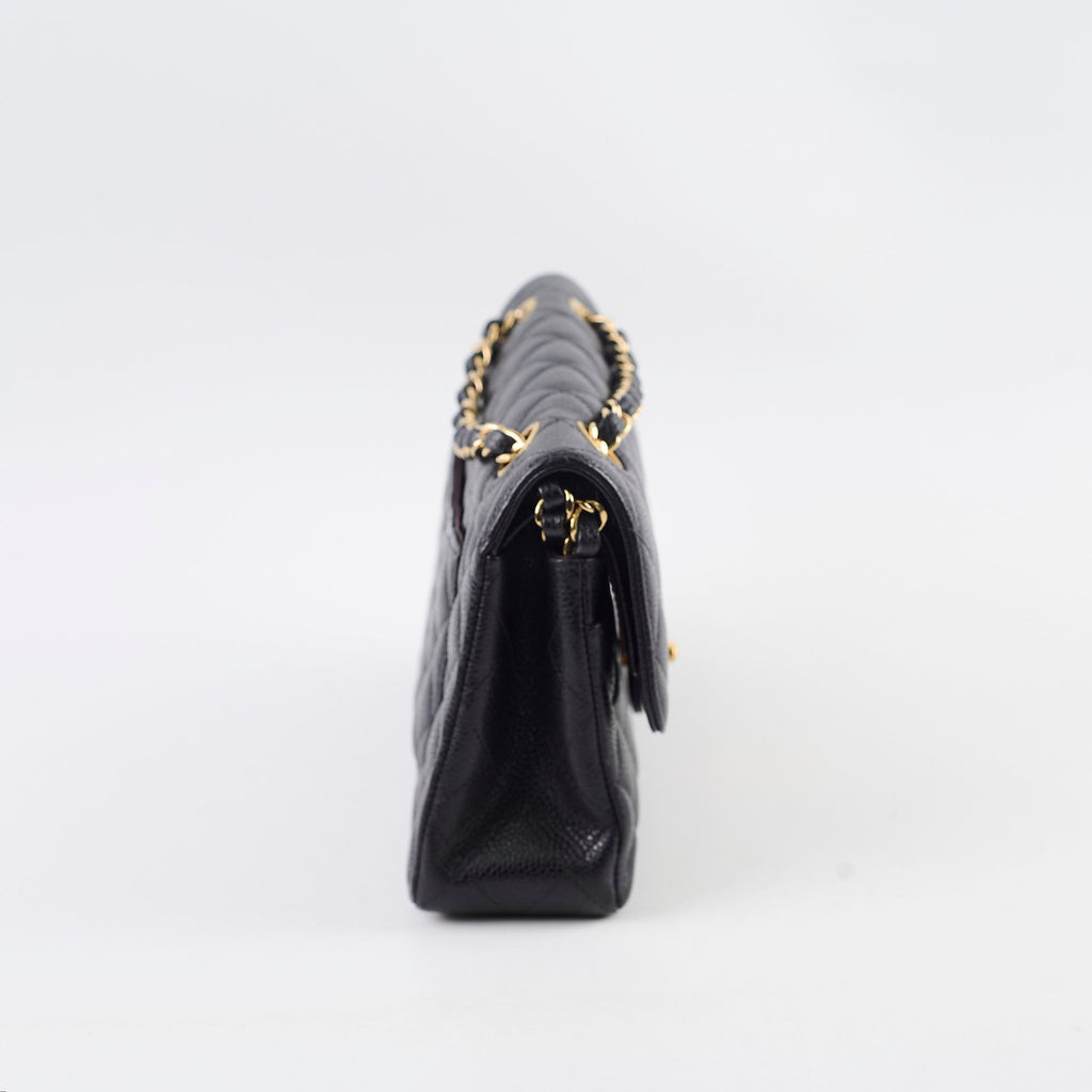 Chanel Small Caviar Classic Flap Black GHW