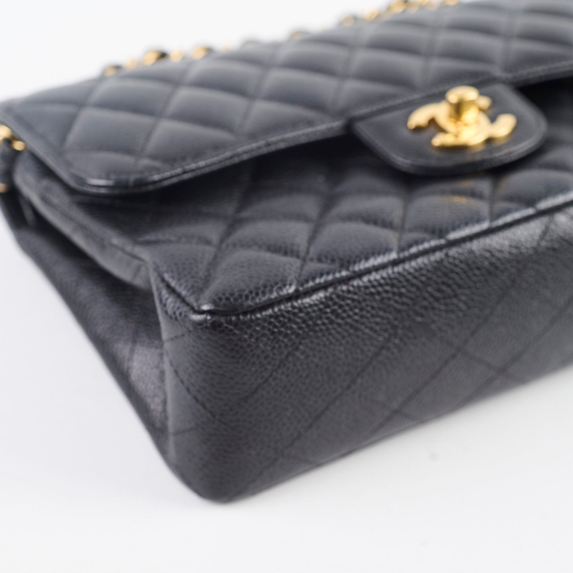 Chanel Small Caviar Classic Flap Black GHW