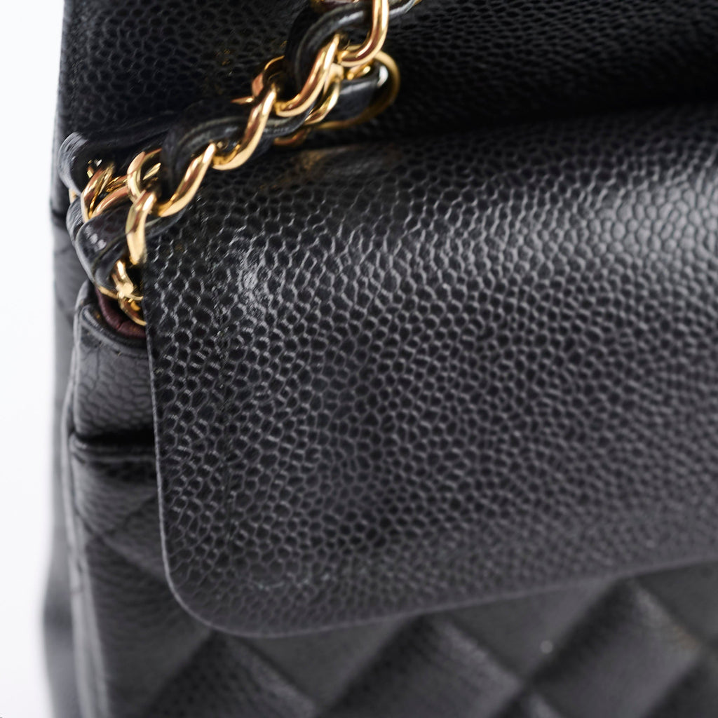 Chanel Small Caviar Classic Flap Black GHW