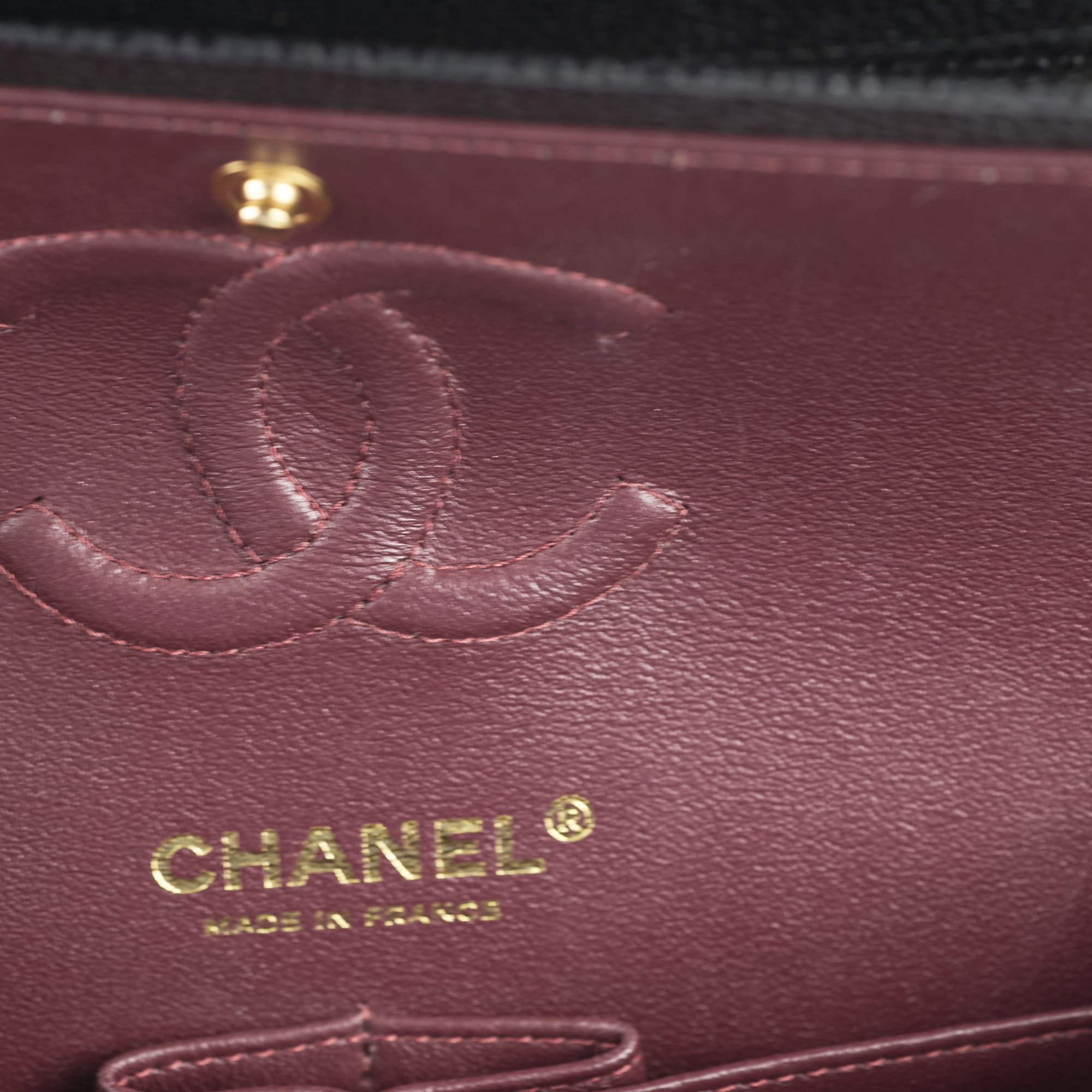 Chanel Small Caviar Double Classic Flap Black