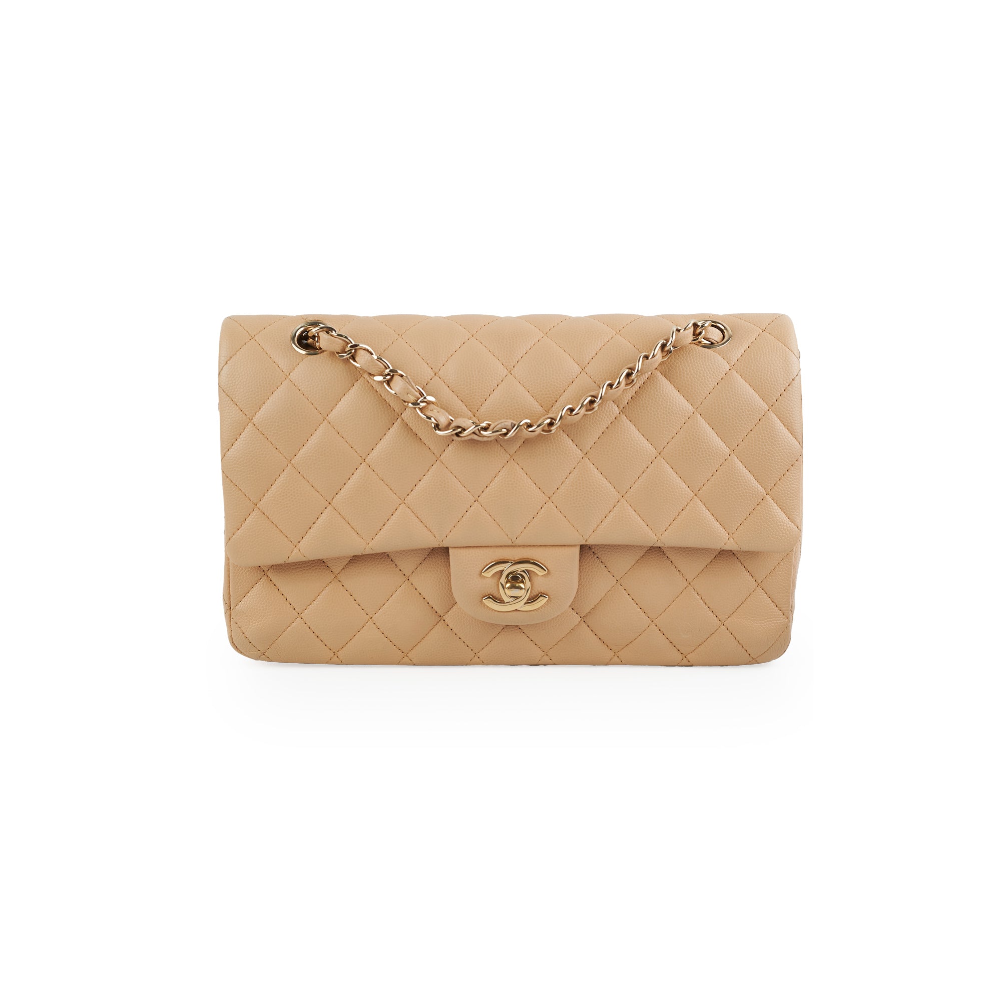 Chanel Classic Flap Medium Beige