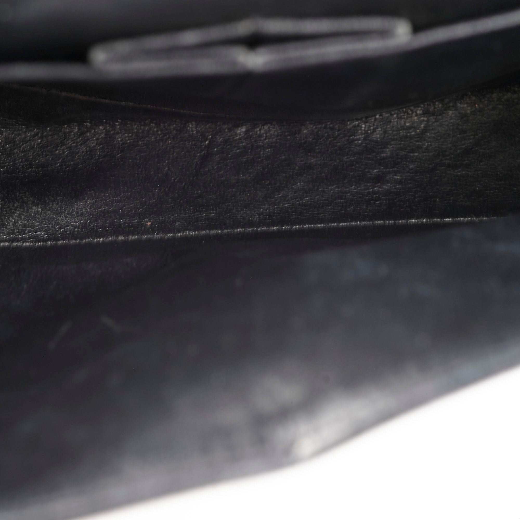 Chanel Classic Flap Medium/Large M/L Caviar Black- Series 13
