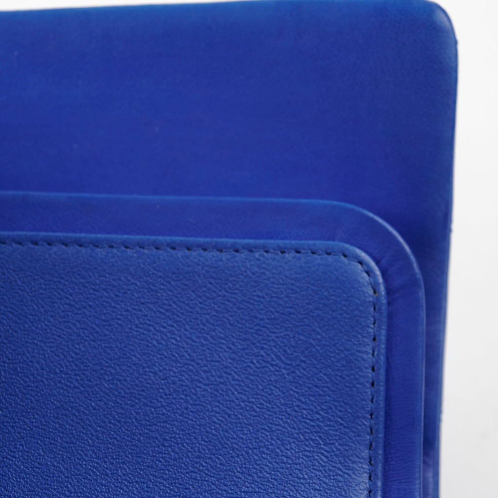Chanel Classic Flap Medium/Large M/L Lambskin Dark Blue - Series 13