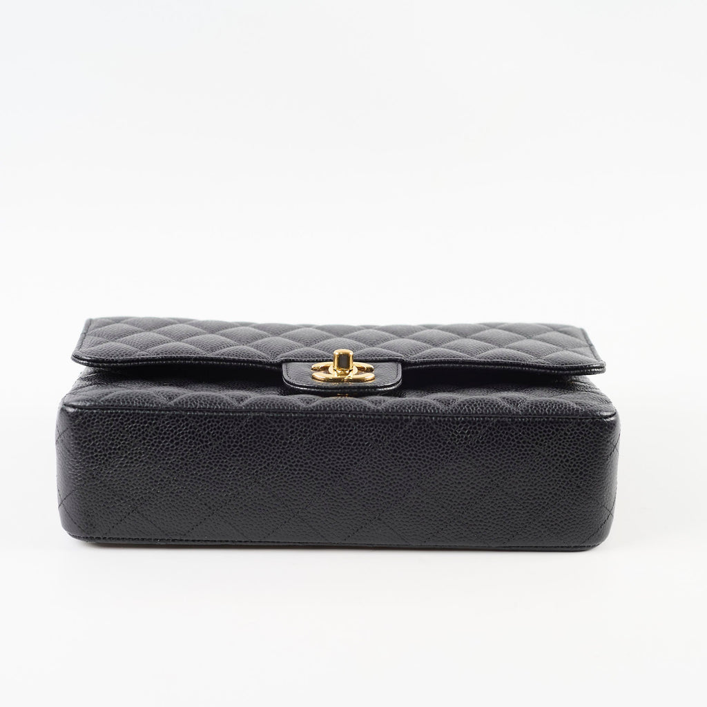 Chanel Classic Flap Medium/Large Black Caviar