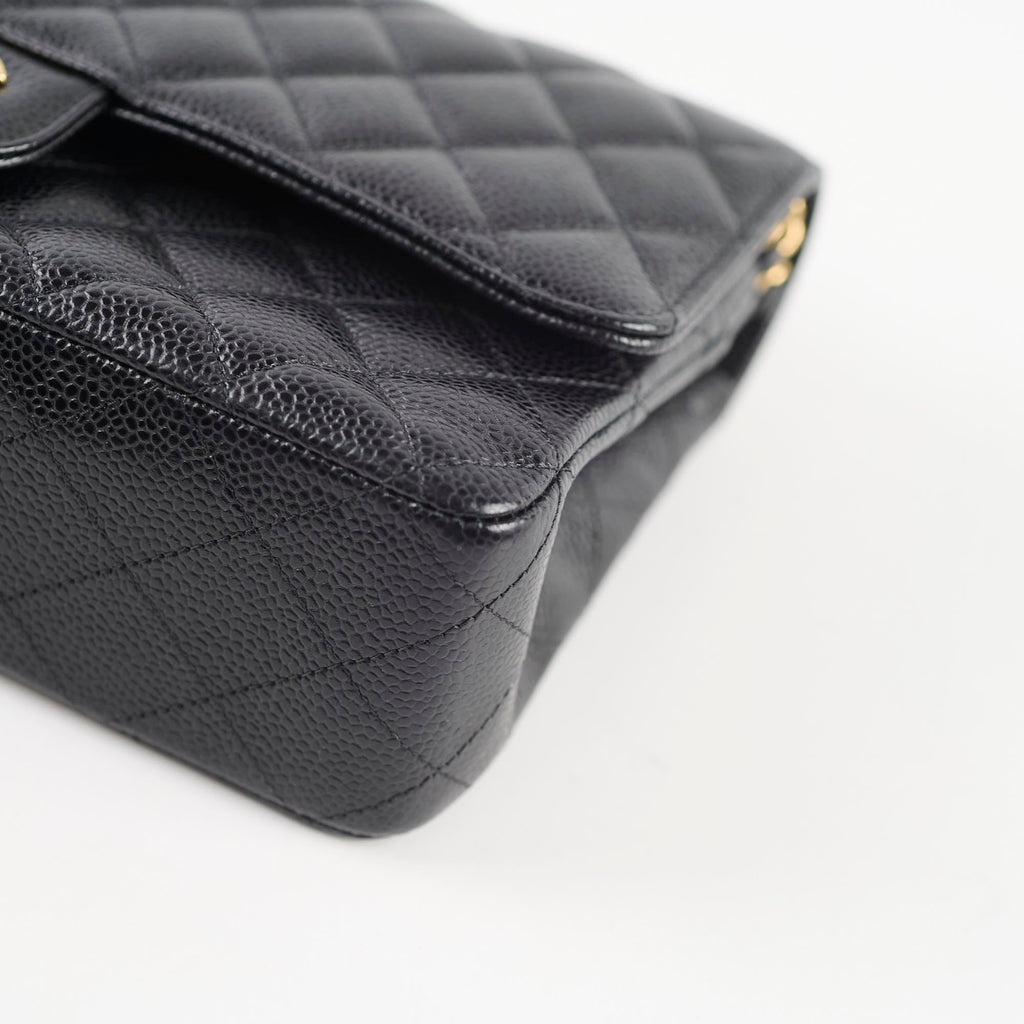 Chanel Classic Flap Medium/Large Black Caviar