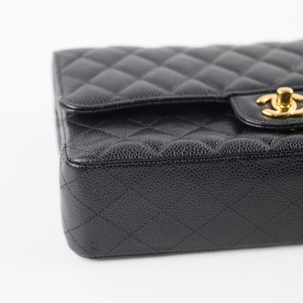 Chanel Classic Flap Medium/Large Black Caviar