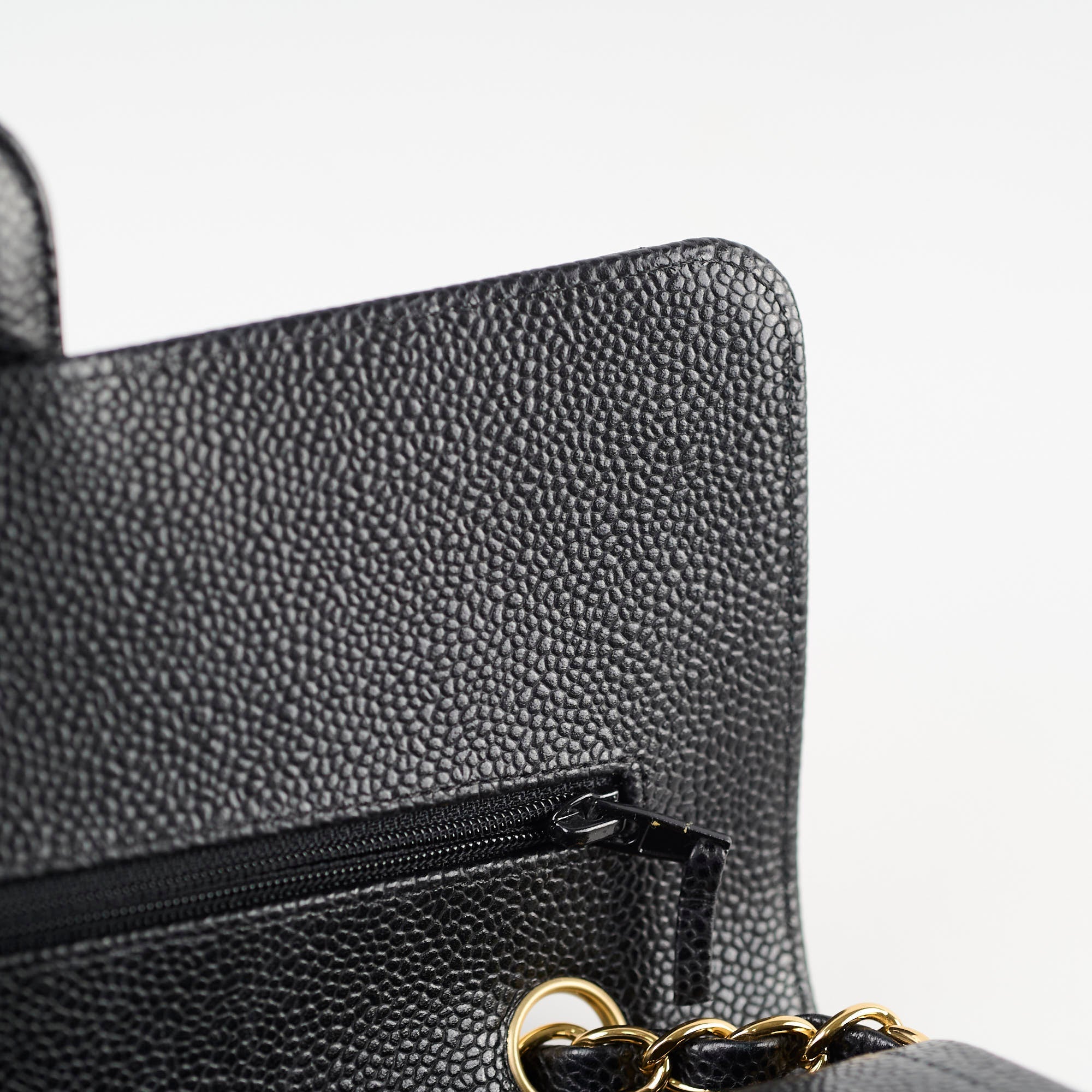 Chanel Classic Flap Medium/Large Black Caviar