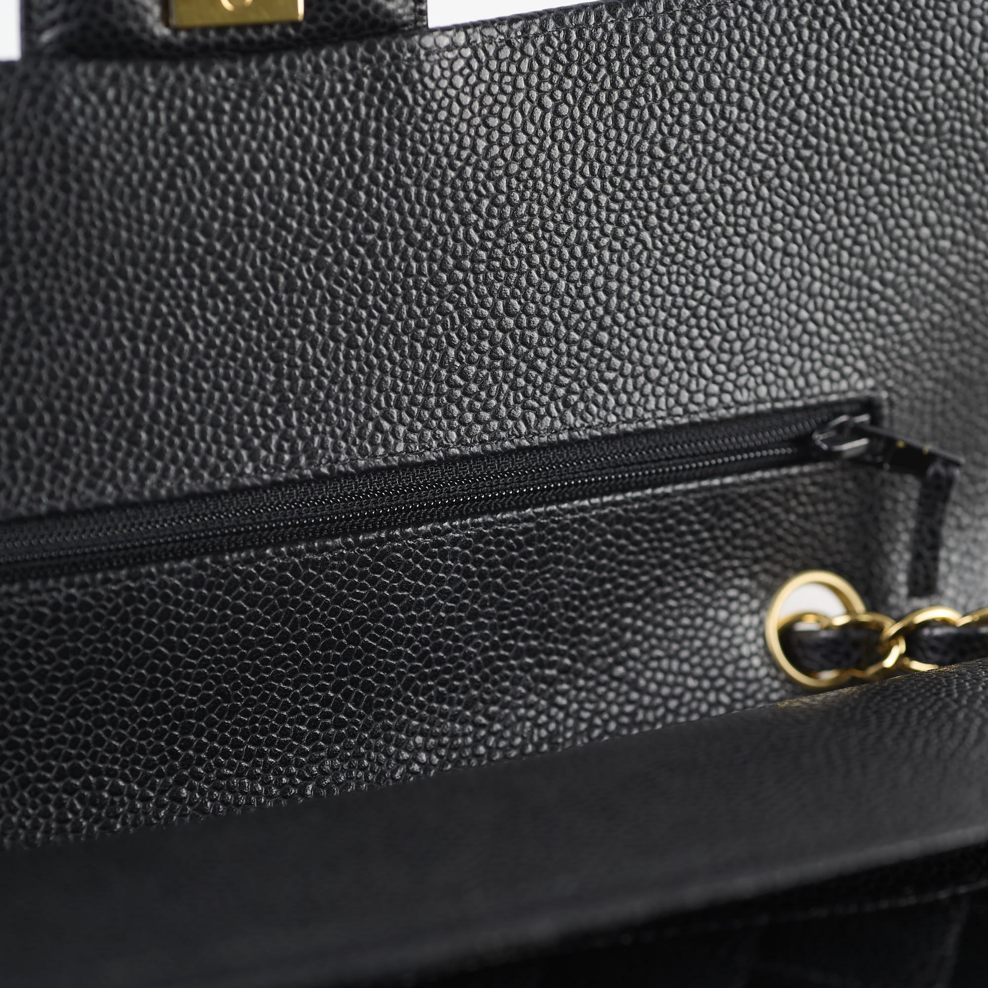 Chanel Classic Flap Medium/Large Black Caviar