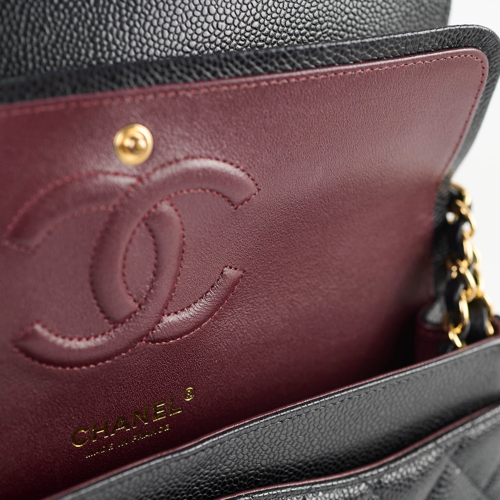 Chanel Classic Flap Medium/Large Black Caviar