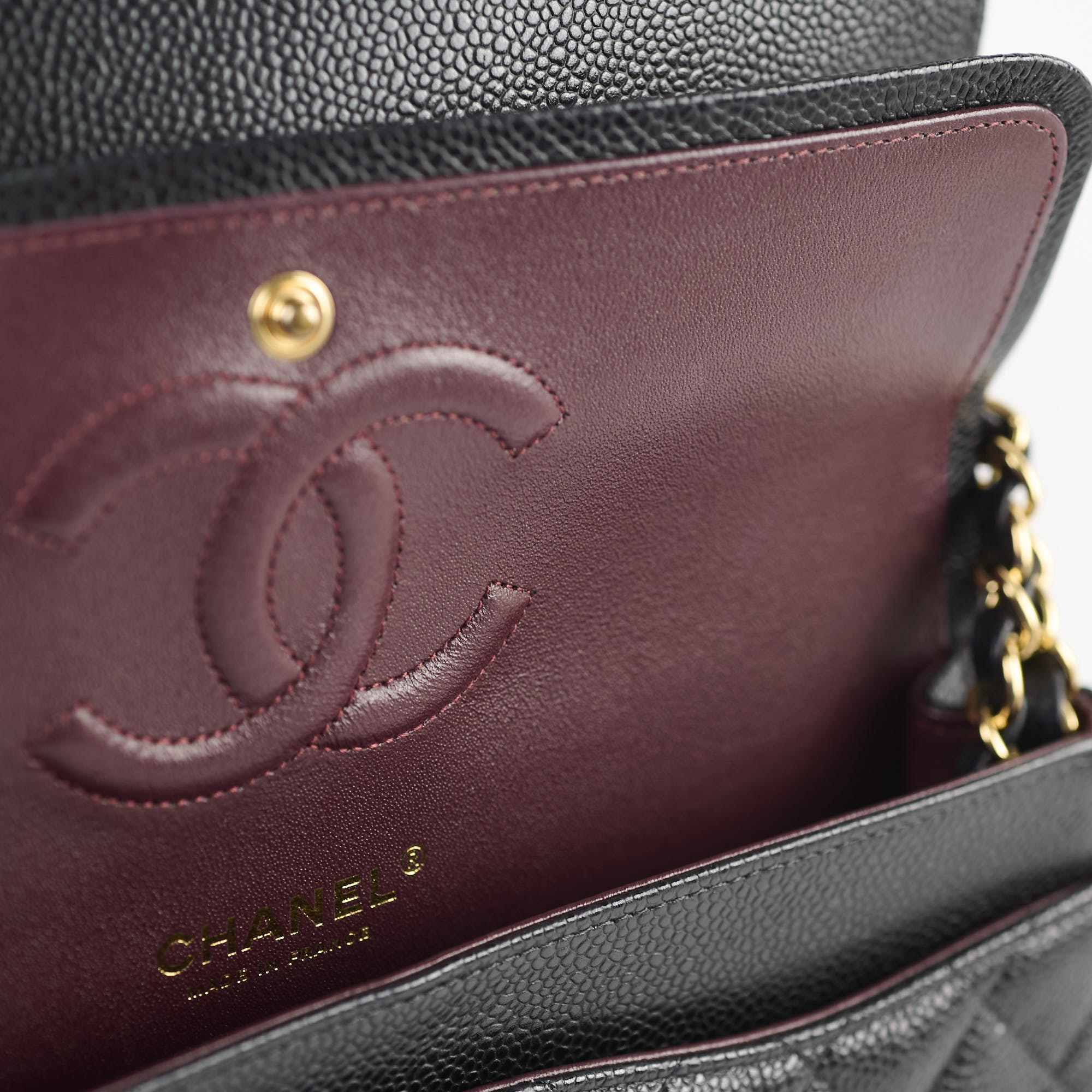 Chanel Classic Flap Medium/Large Black Caviar