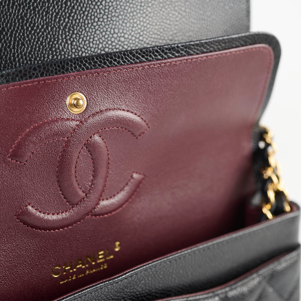 Chanel Classic Flap Medium/Large Black Caviar