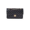 Chanel Small Classic Flap Caviar Black Hold