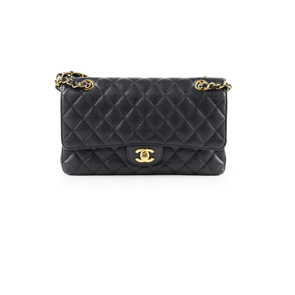 Chanel Classic Flap Medium/Large Black Caviar