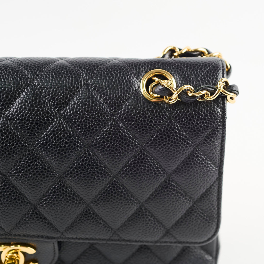 Chanel Classic Flap Medium/Large Black Caviar