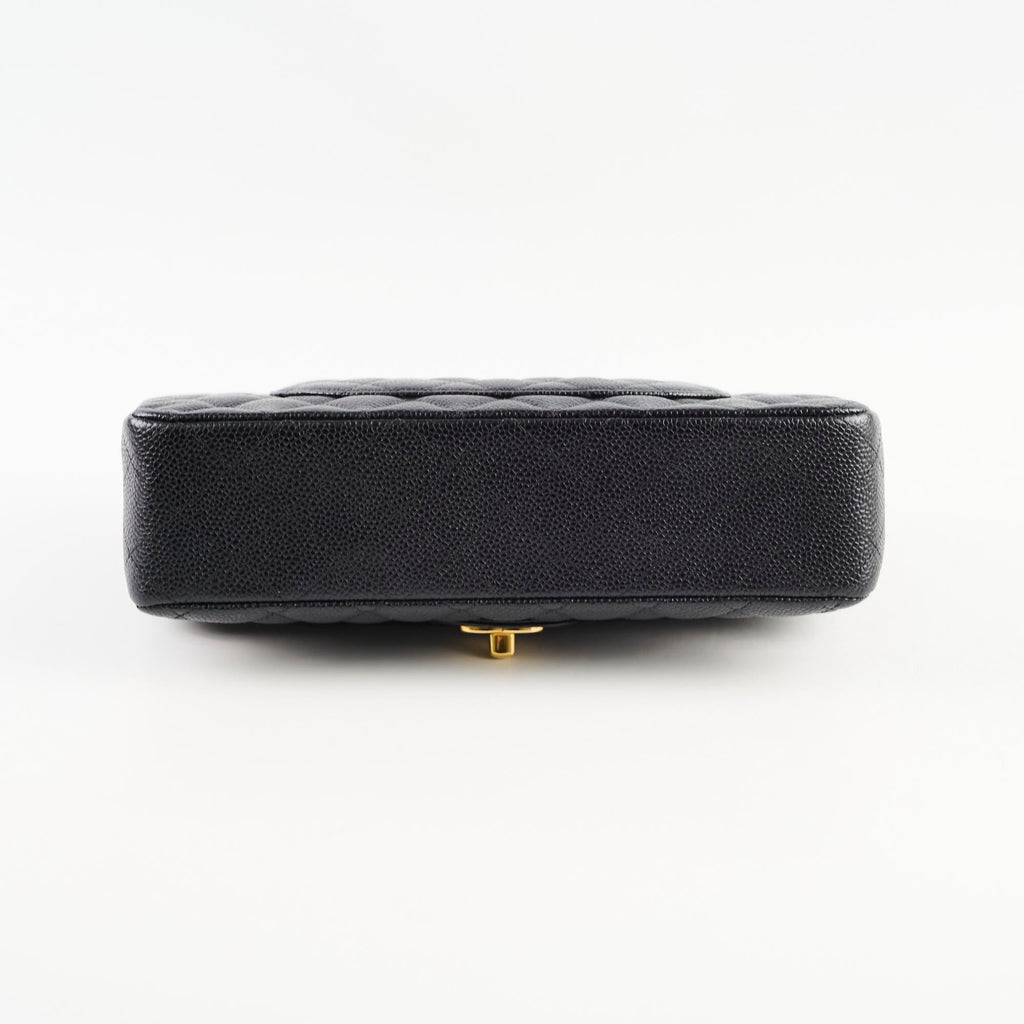 Chanel Classic Flap Medium/Large Black Caviar