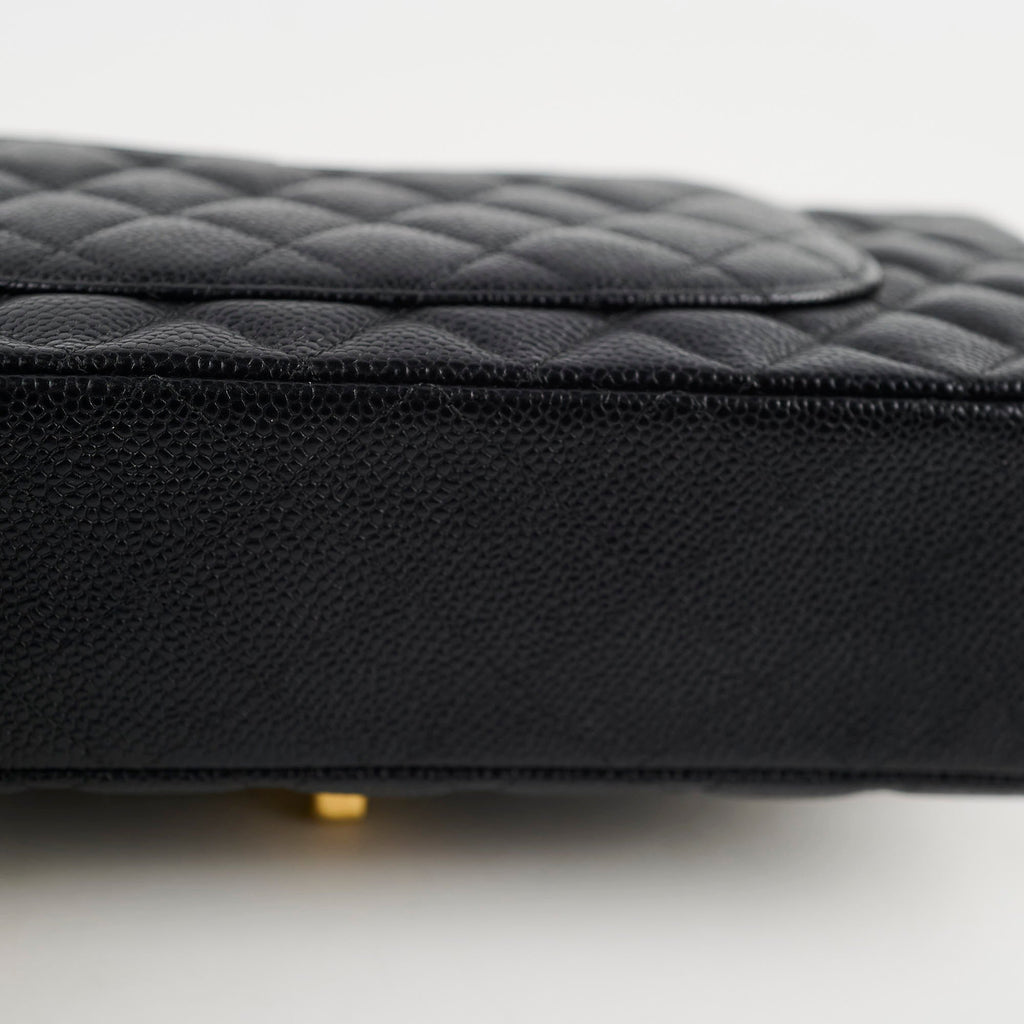 Chanel Classic Flap Medium/Large Black Caviar