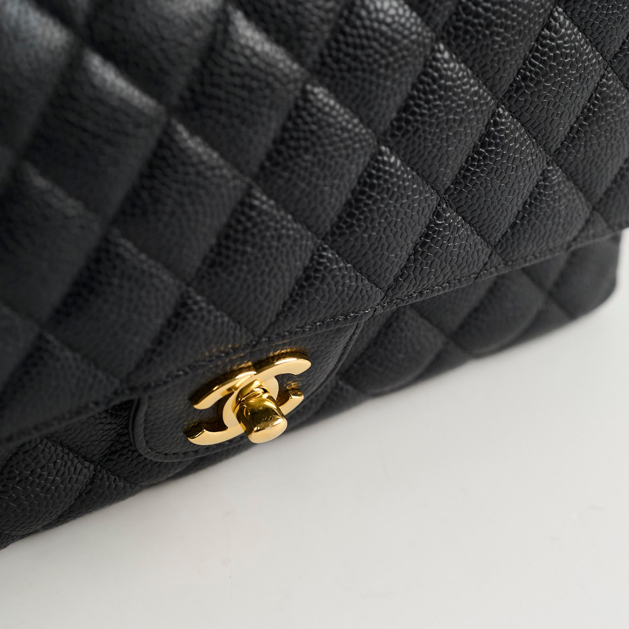 Chanel Classic Flap Medium/Large Black Caviar