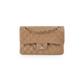 Chanel Classic Flap Small Caviar Dark Beige