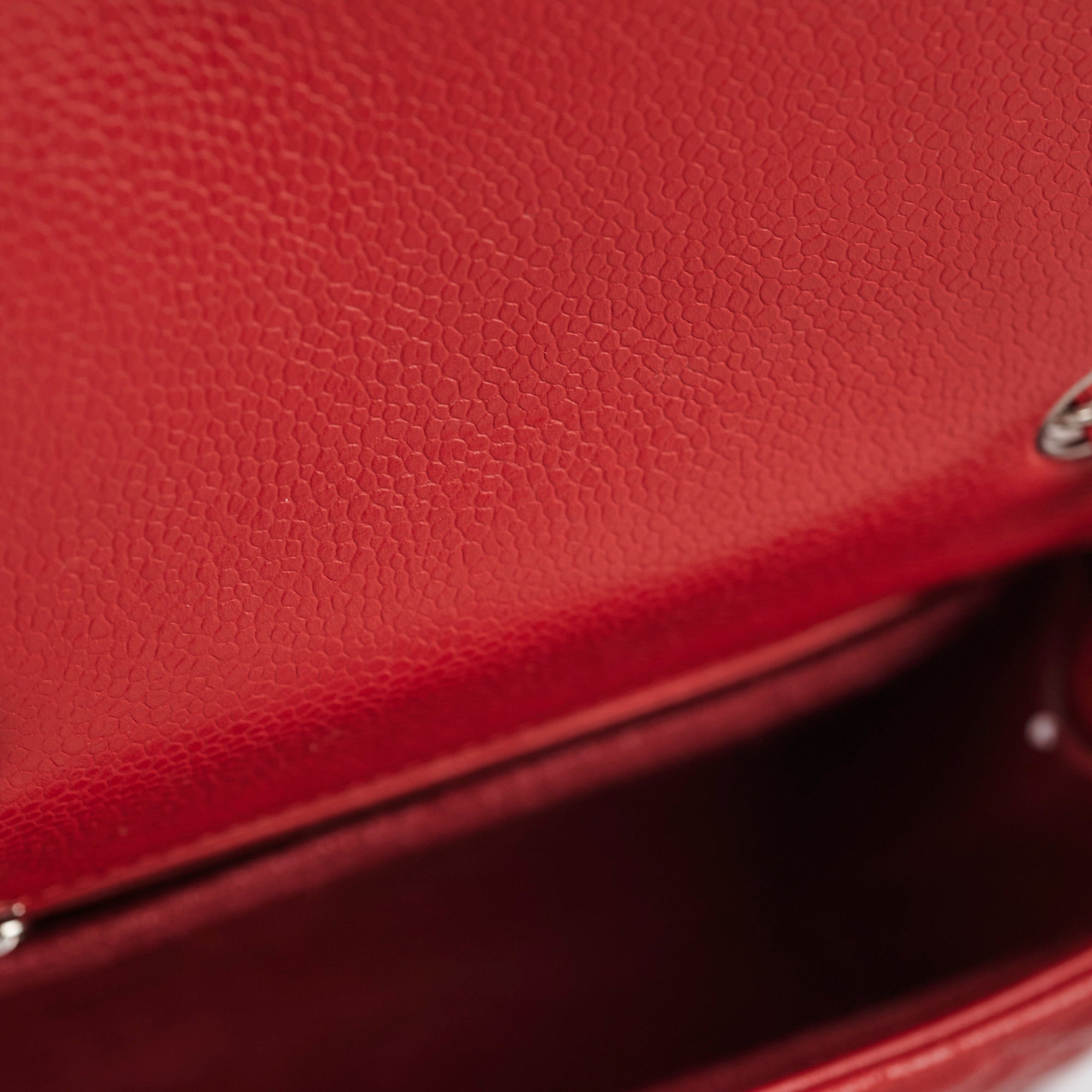 23/7 DOTD- Chanel Classic Flap Square Caviar Red