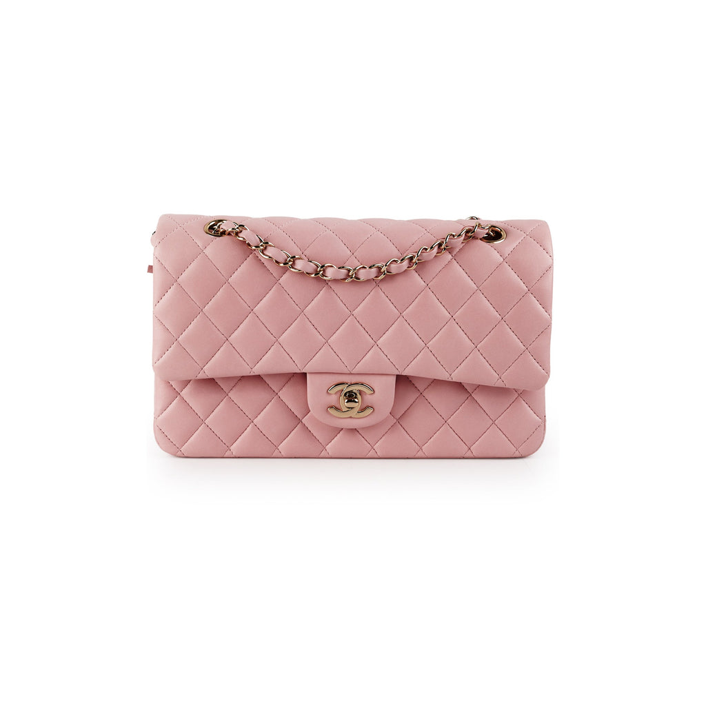 Chanel Classic Flap Medium Lambskin Pink