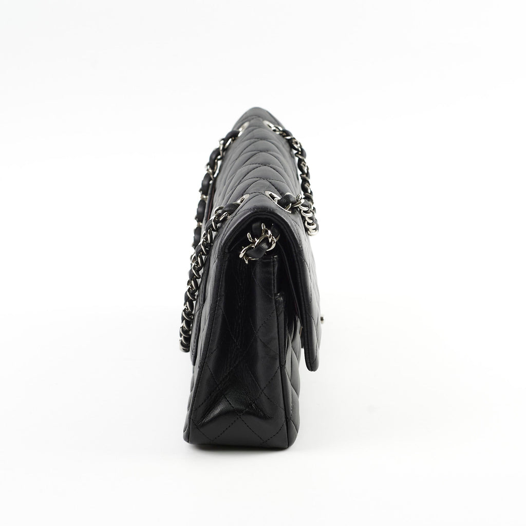 Chanel Classic Flap Medium M/L Lambskin Black