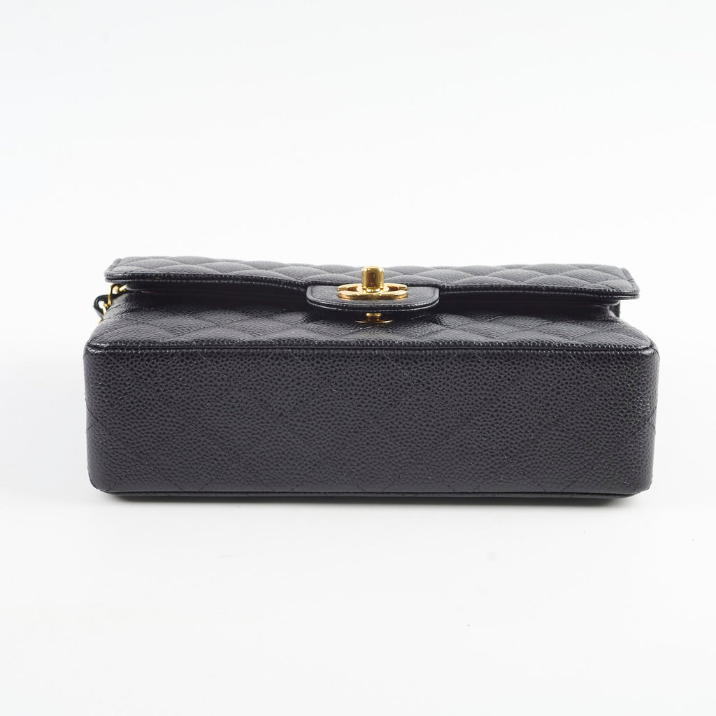 Chanel Classic Flap Small Caviar Black Shoulder Bag
