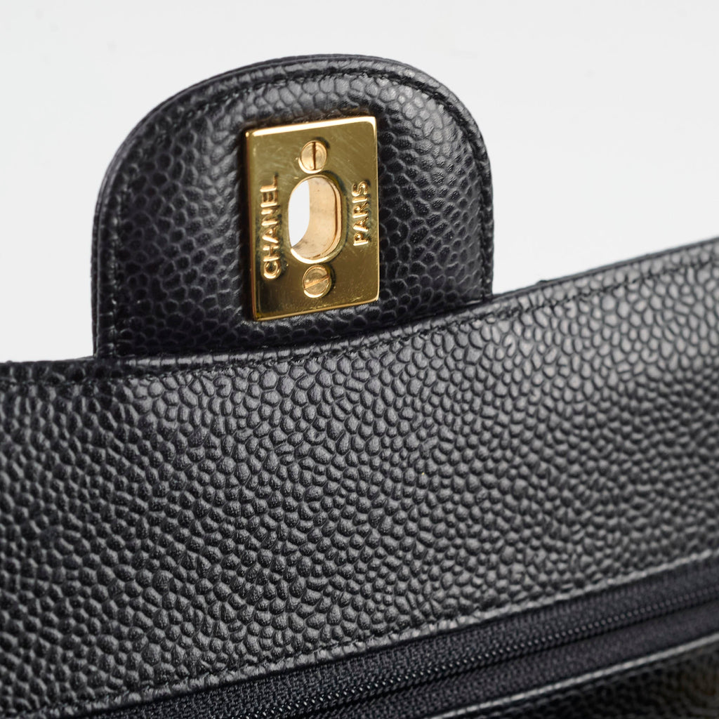 Chanel Classic Flap Small Caviar Black Shoulder Bag