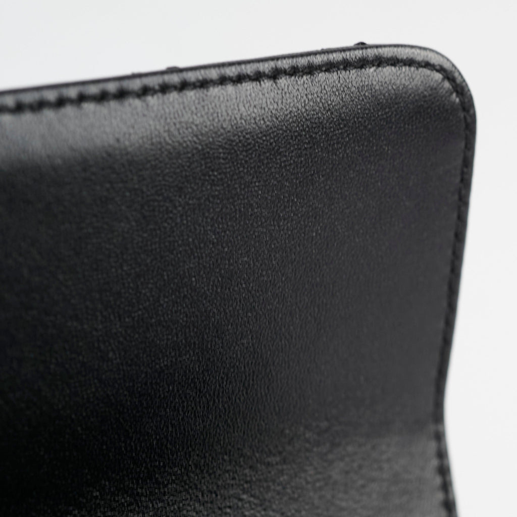 Chanel Seasonal Classic Flap Top Handle Lambskin Black 2024
