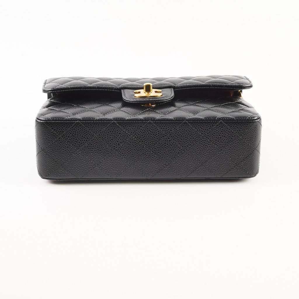 Chanel Classic Flap Small Caviar Black (Microchipped)