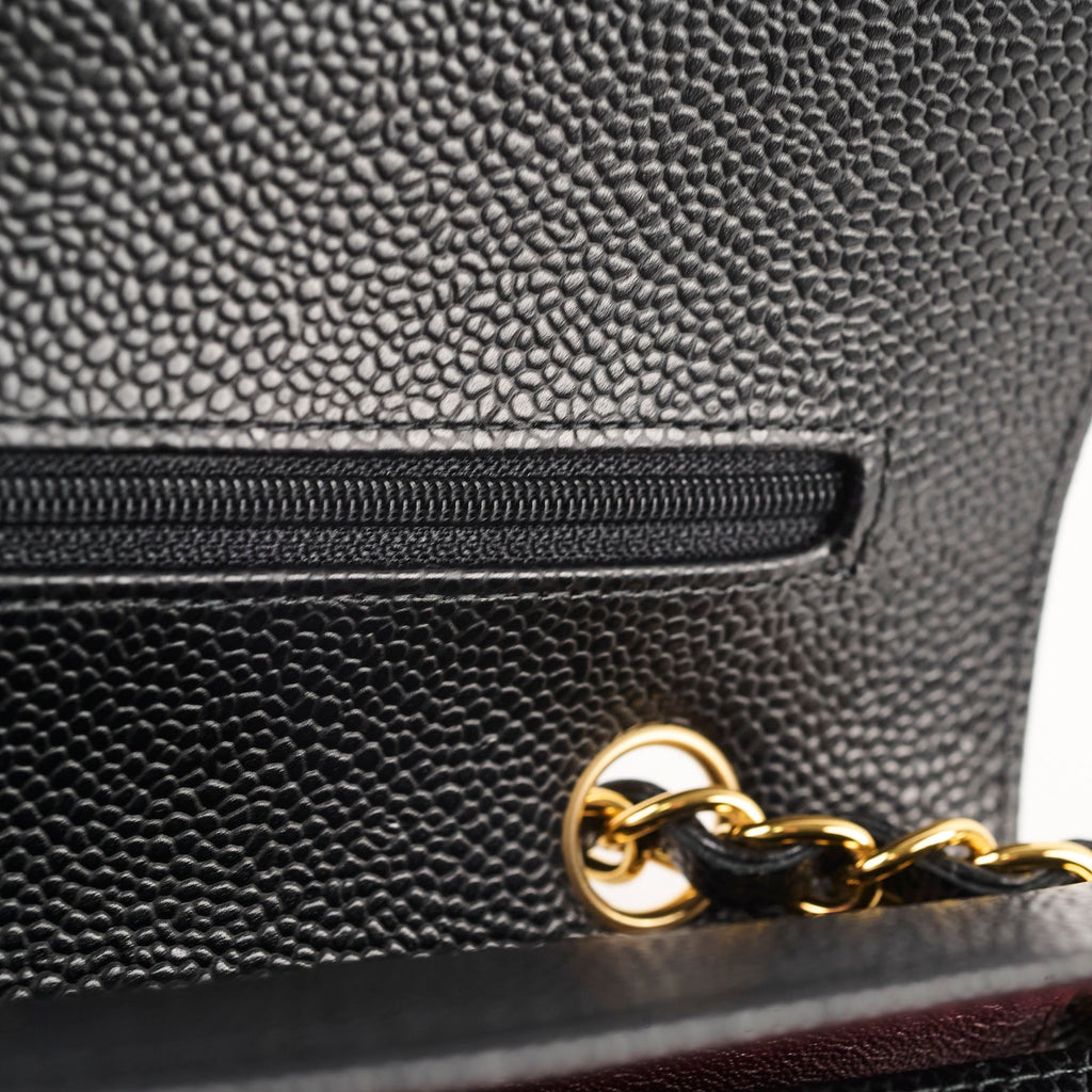 Chanel Classic Flap Small Caviar Black (Microchipped)