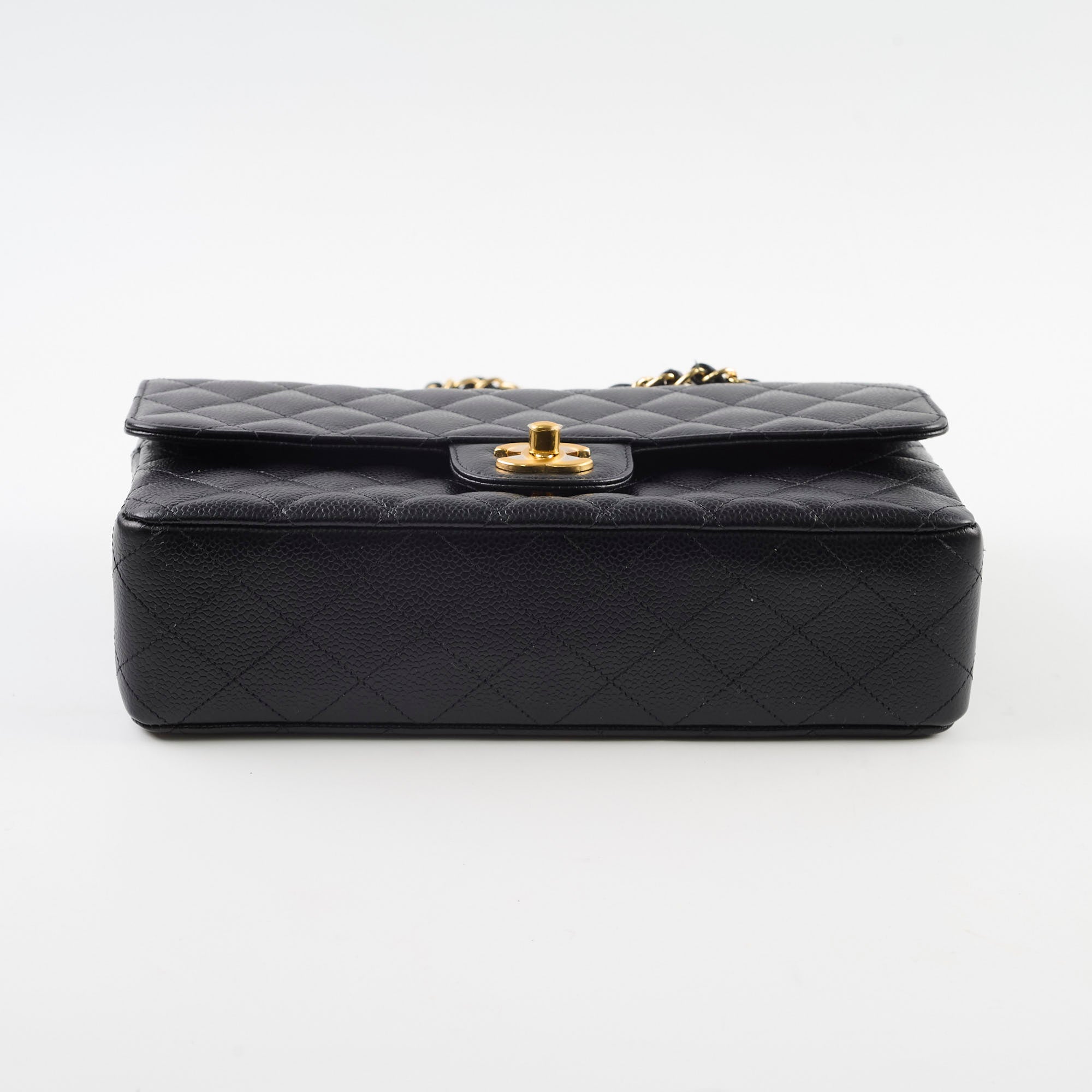 Chanel Caviar Medium Classic Flap Black 19 Series
