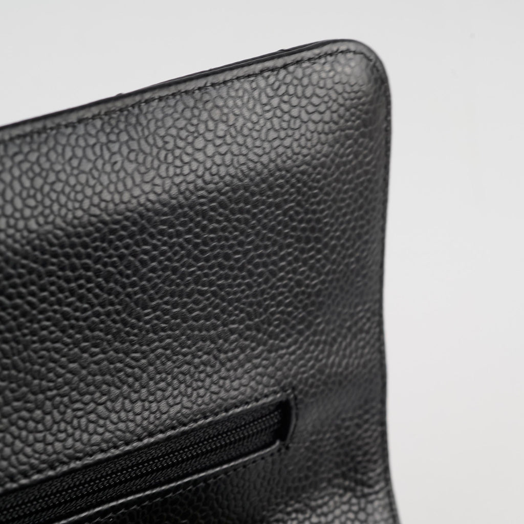 Chanel Caviar Medium Classic Flap Black 19 Series