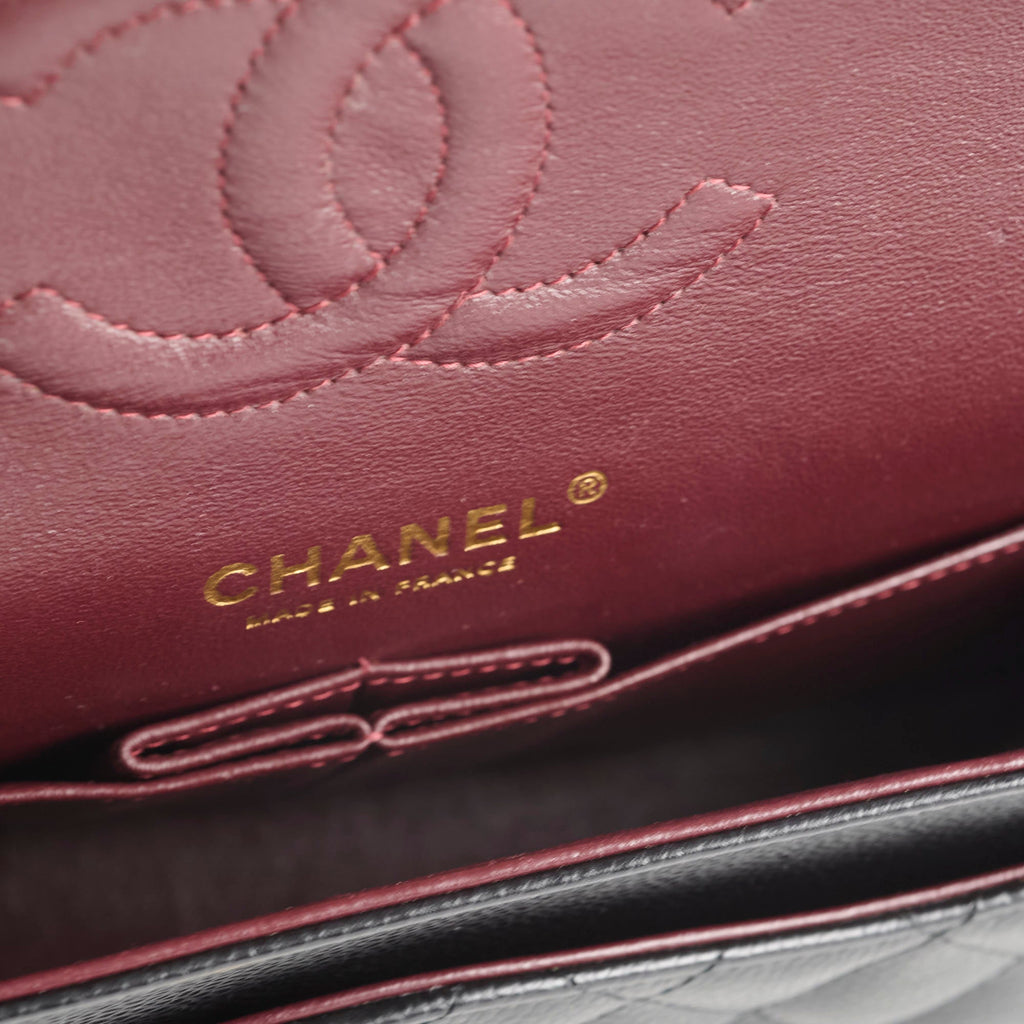 Chanel Caviar Medium Classic Flap Black 19 Series