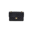 Chanel Caviar Small Classic Flap GHW Black 18 Series