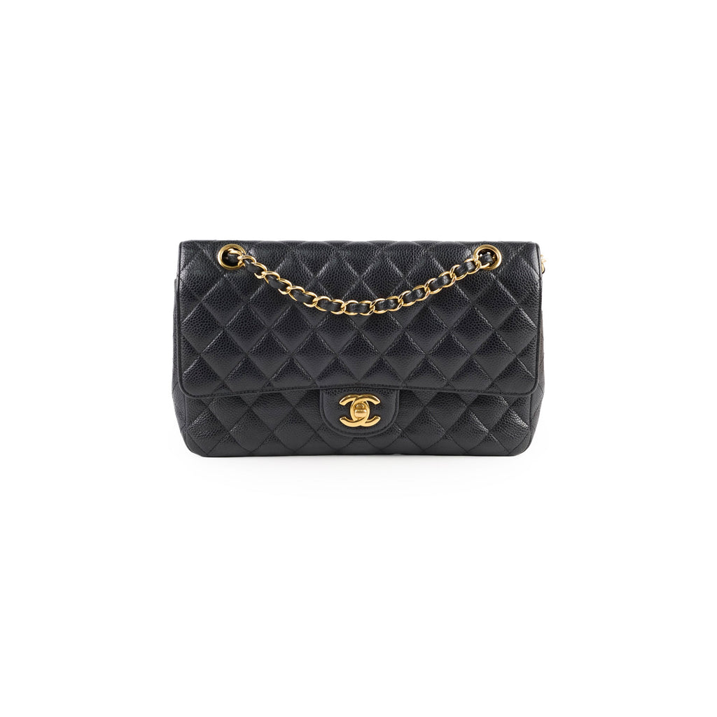 Chanel Caviar Medium/Large Classic Flap Black