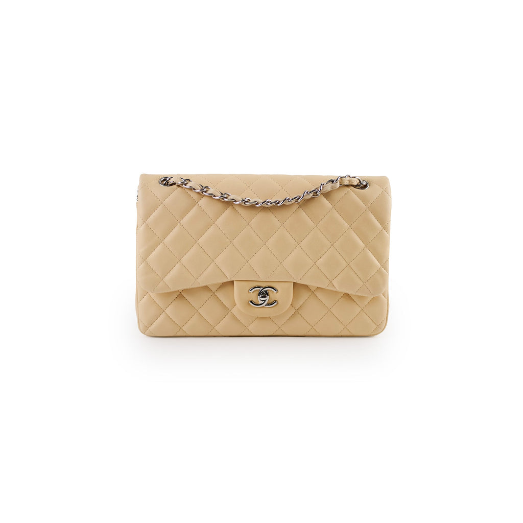 Chanel Jumbo Double Classic Flap Beige