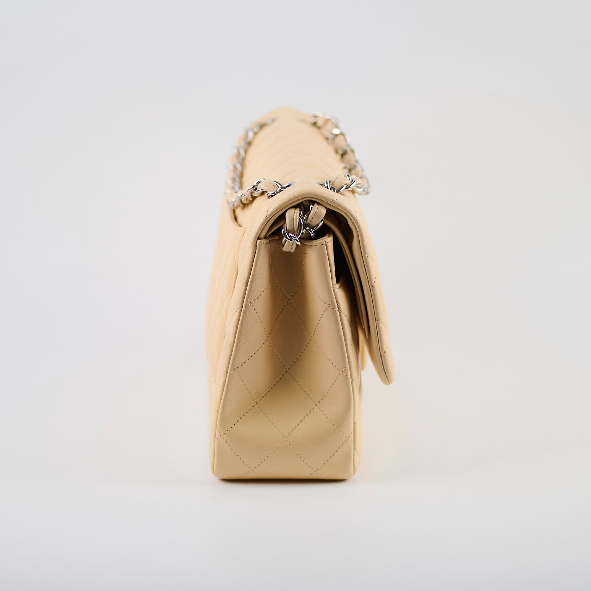 Chanel Jumbo Double Classic Flap Beige