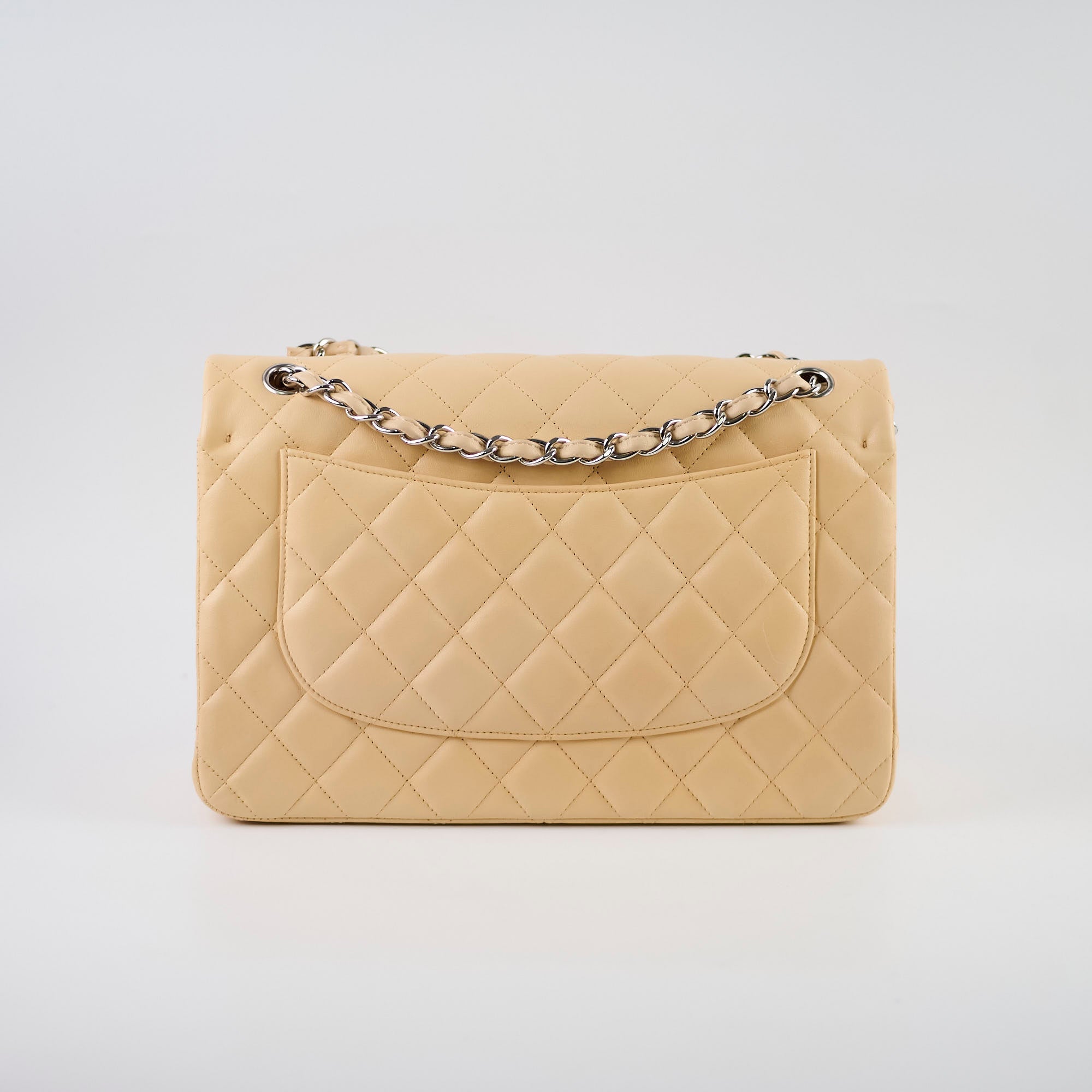 Chanel Jumbo Double Classic Flap Beige