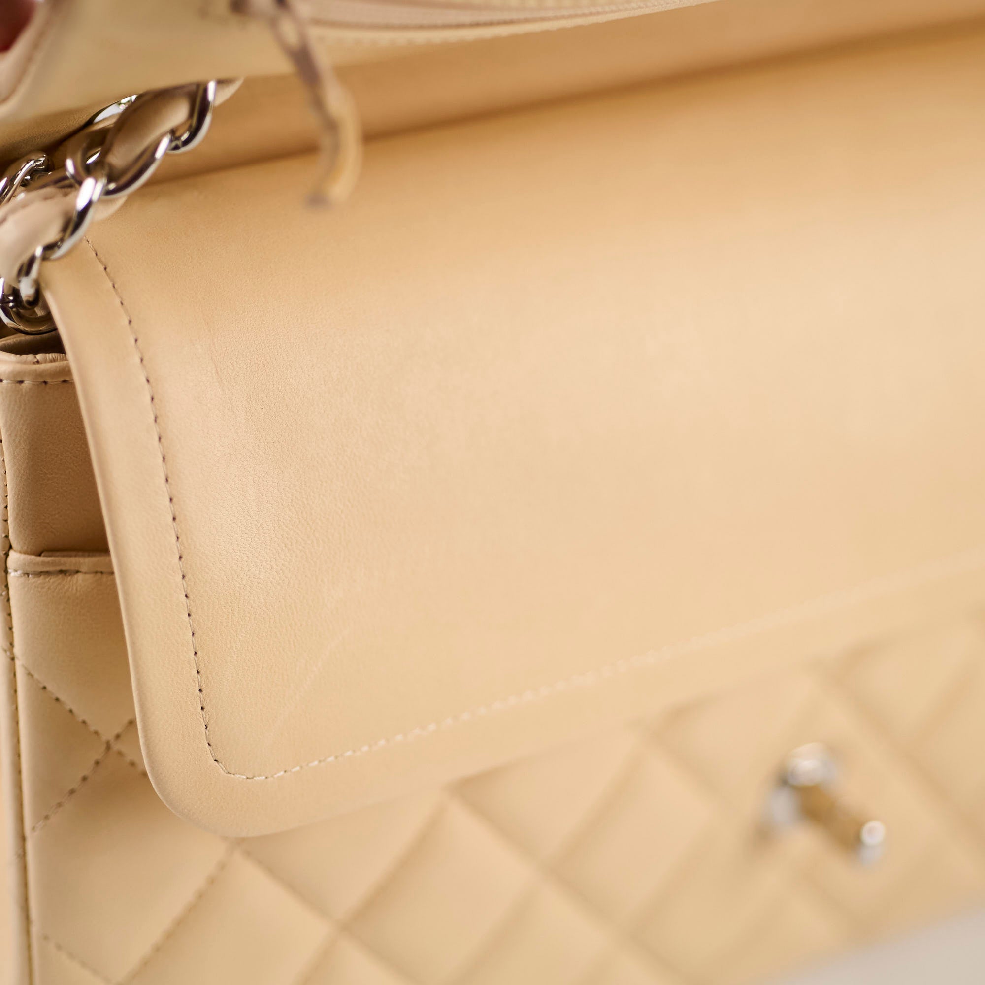 Chanel Jumbo Double Classic Flap Beige