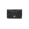 Chanel Lambskin Medium Classic Flap Black